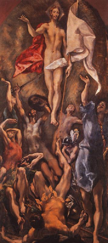 El Greco Resurrection Germany oil painting art